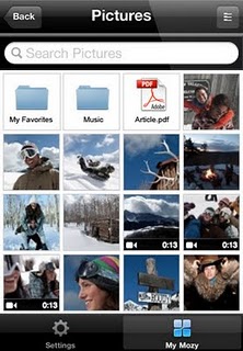 Add Mozy to your list of cloud lockers for iOS