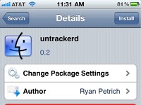 Cydia app Untrackerd: prevent your jailbroken iPhone from tracking (Update Guide)